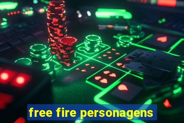 free fire personagens